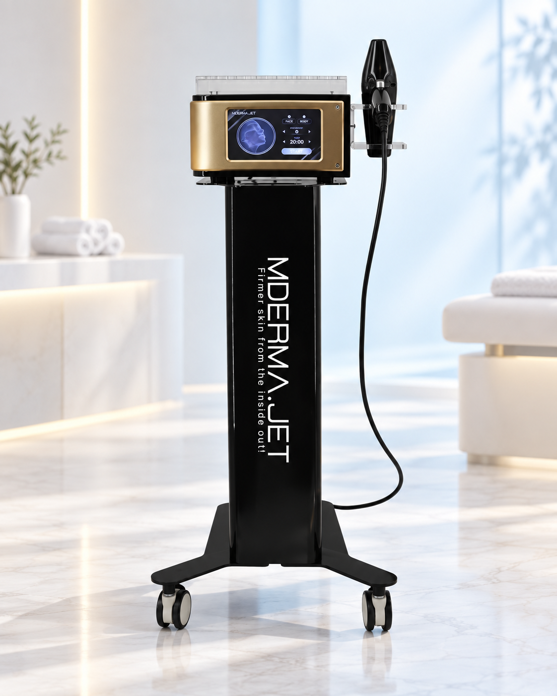 MDerma.Jet treatment at Tranquility Day Spa